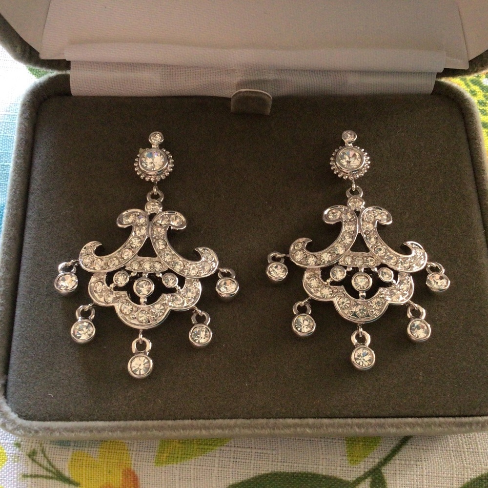 Nolan Miller Vintage pierced earrings